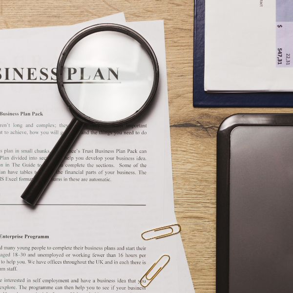 Business planning strategy visual