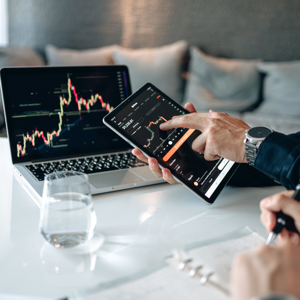 Financial planning narrative visual